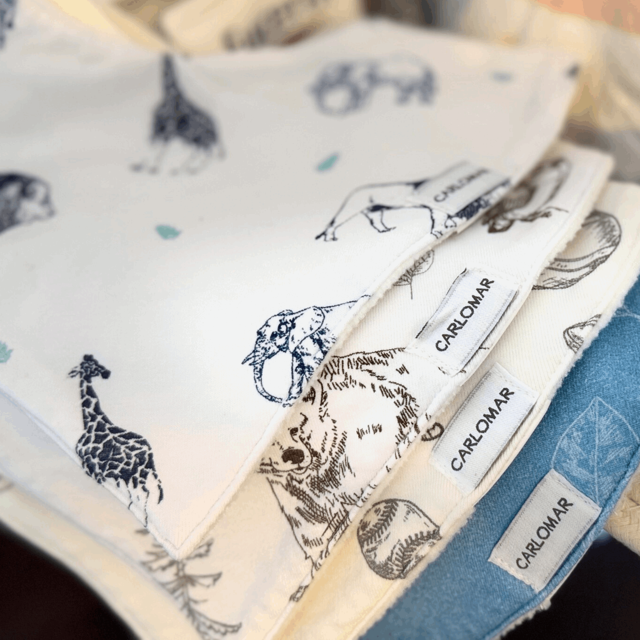 Blue Safari Newborn Essentials Bundle - CARLOMAR