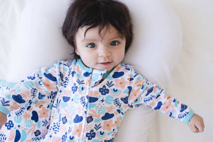 Peachy Blue Boho Newborn Essentials Bundle - CARLOMAR