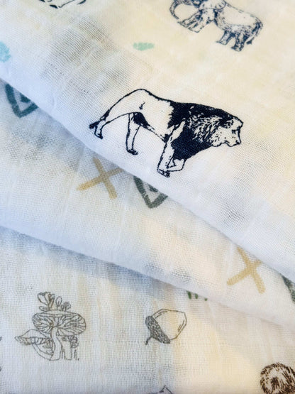 Muslin Swaddle Blanket Bundle - Buy 2 & Save - CARLOMAR