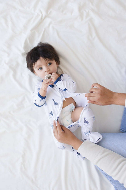 Blue Safari Newborn Essentials Bundle - CARLOMAR