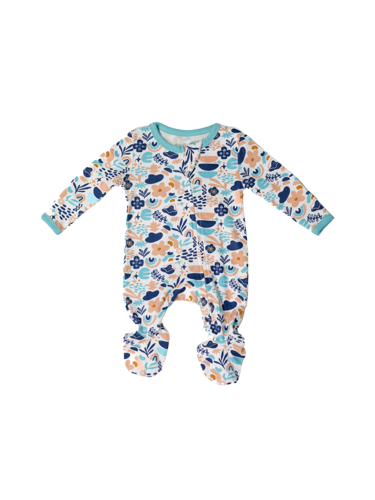 Peachy Blue Boho Newborn Essentials Bundle - CARLOMAR