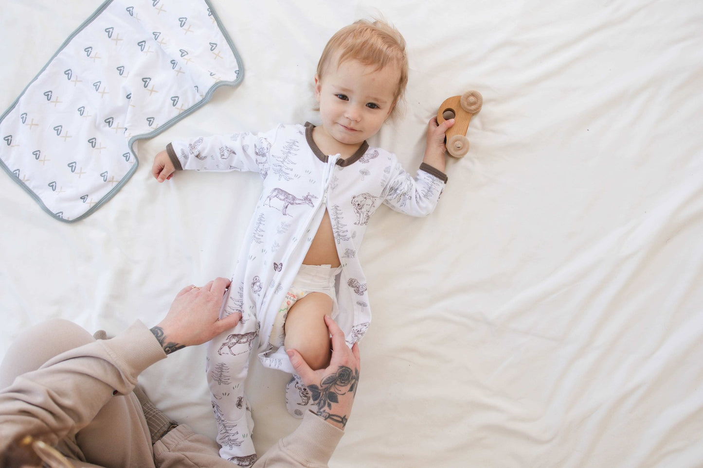 Woodland Sketch Newborn Essentials Bundle - CARLOMAR