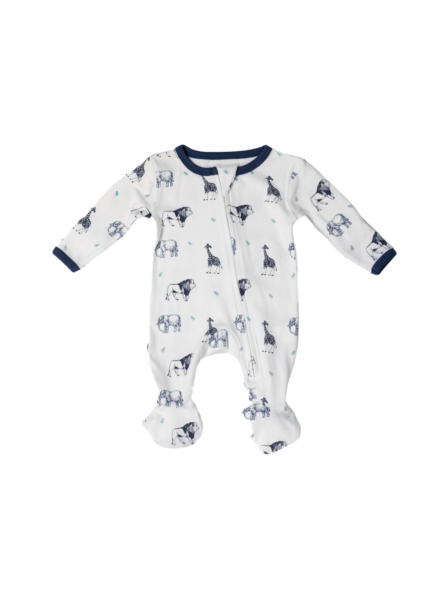 Blue Safari Newborn Essentials Bundle